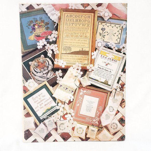 Just CrossStitch Magazine June 1991 Fruits for Summer Sunshine Water Lilies - Picture 2 of 7